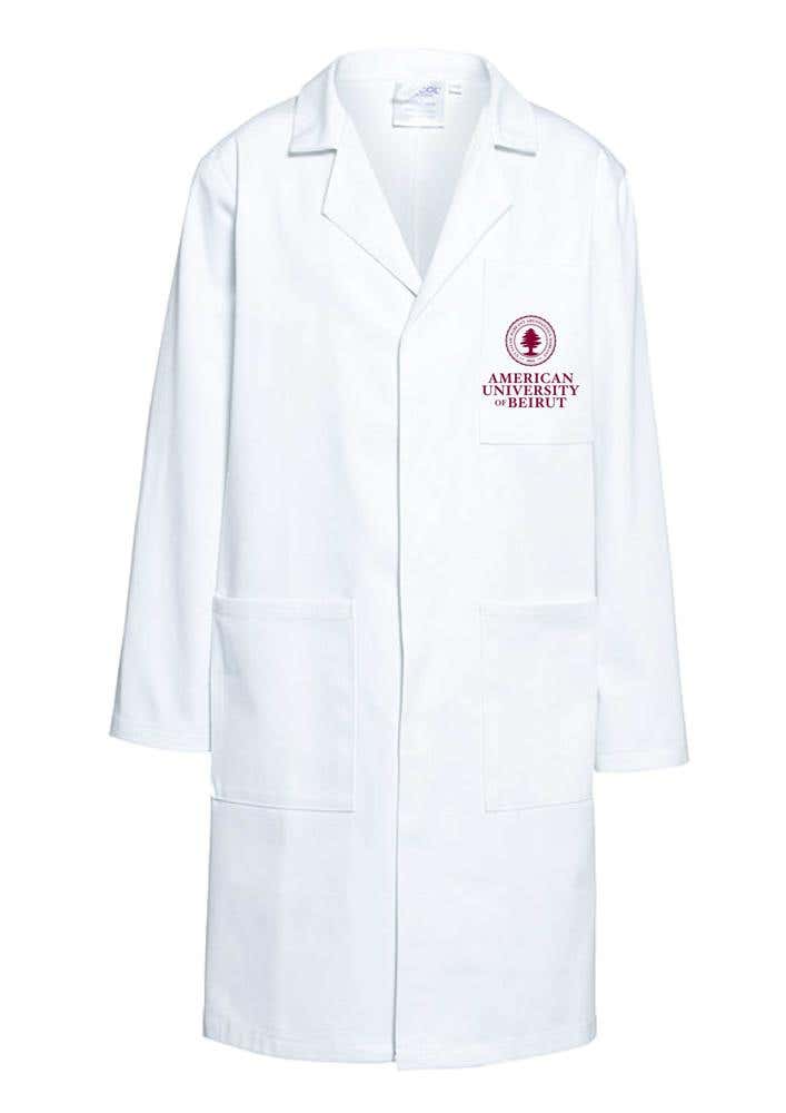 Aub Male Coat White | Xl - New Logo