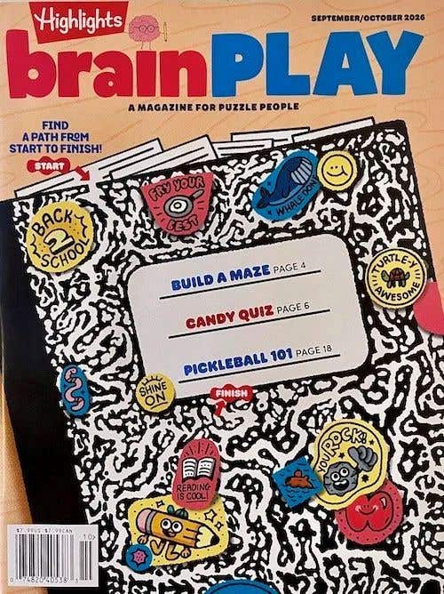 Highlights Brain Play Issue Of September/october 2026