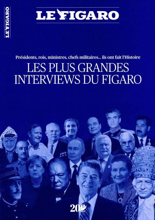 LE Figaro Histoire Hs Enquetes N26 - LES Plus Grandes Interviews DU Figaro