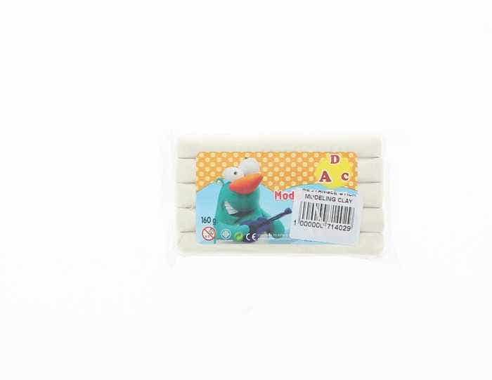 Rectangle Stick Modeling Clay 160gr White