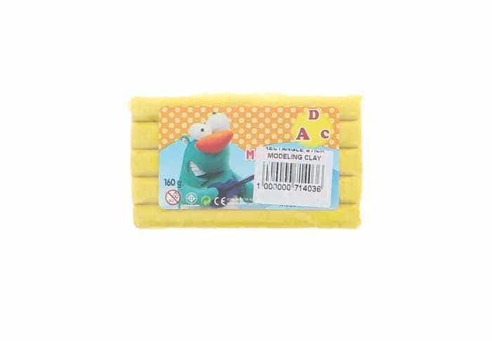Rectangle Stick Modeling Clay 160gr Yellow