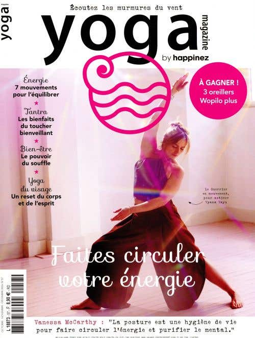 Yoga Magazine N57 - Octobre-novembre-decembre 2026 - Faites Circuler Notre Energie