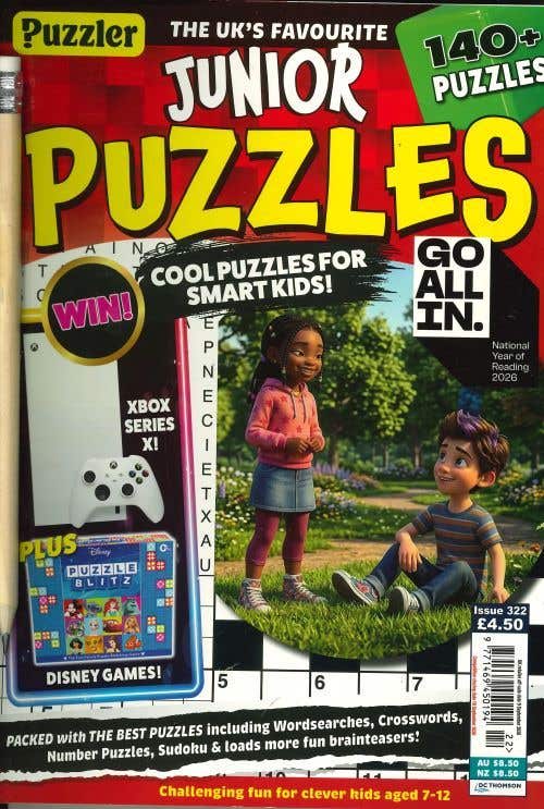 Puzzler - Puzzles Junior Issue 322