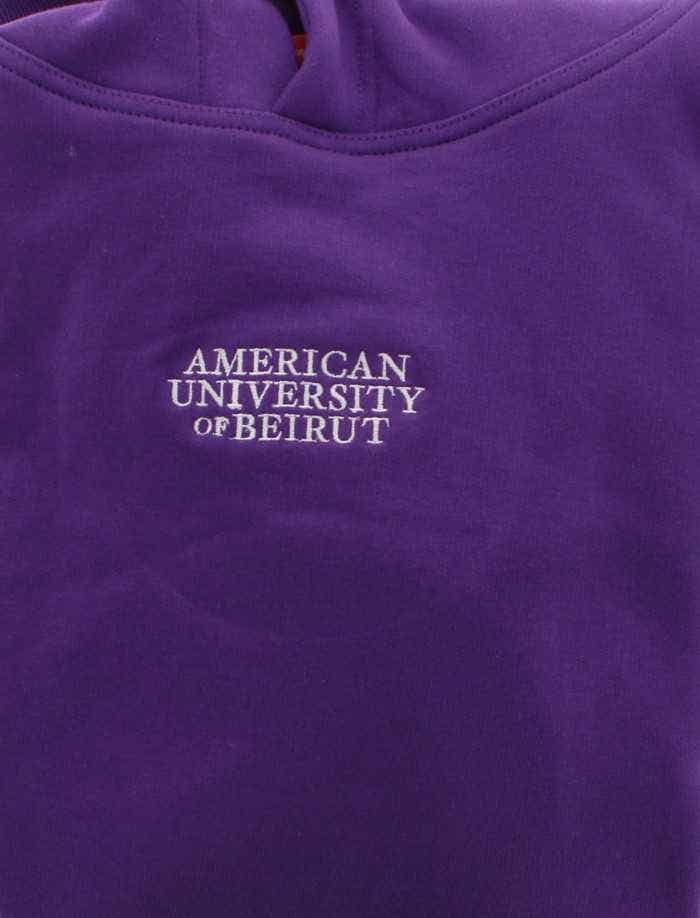 Aub Fleece Jacket | Without Zipper New Logo Mauve Large