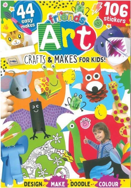 Fun To Learn Friends Art Issue 45