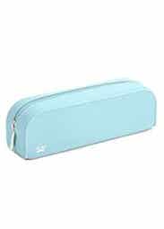 Pencil Case Rectangular Silicone Blush Blue Color