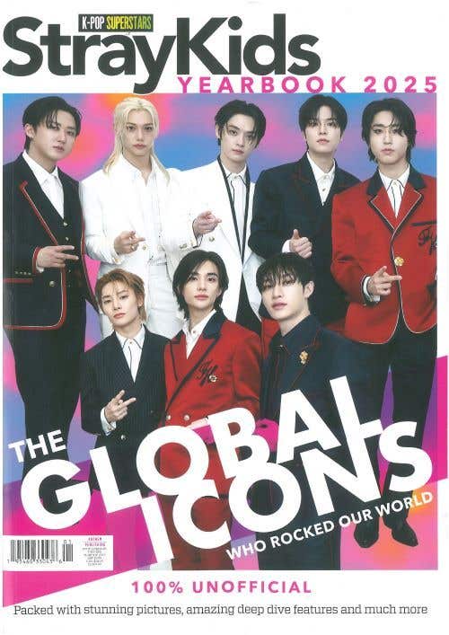 K-pop Superstars Stray Kids Yearbook 2025 The Global Icons