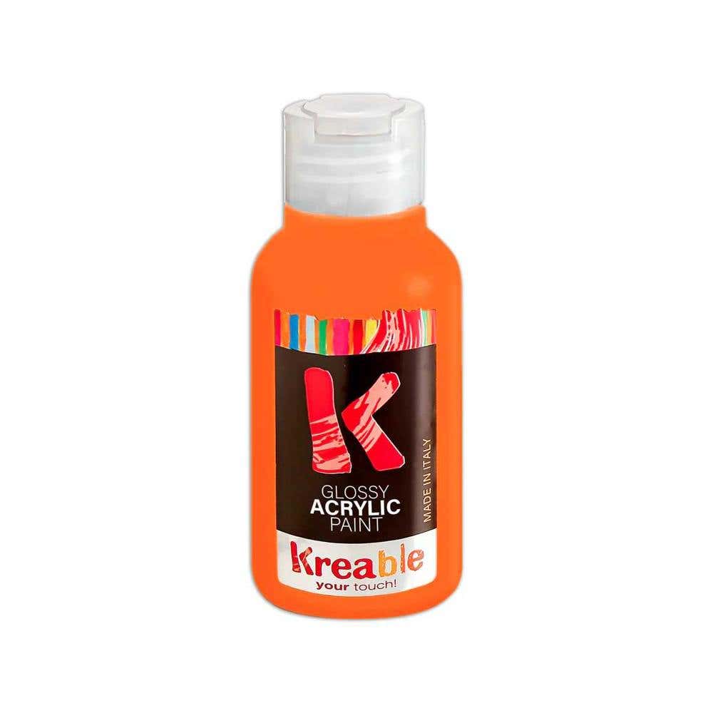 Neon Acrylic Color 100ml Orange