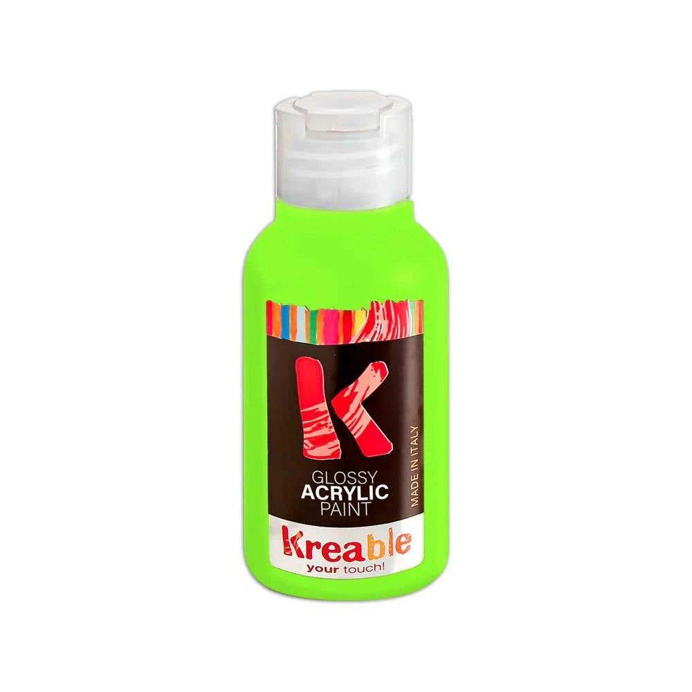 Neon Acrylic Color 100ml Green