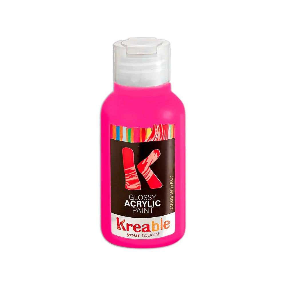 Neon Acrylic Color 100ml Pink