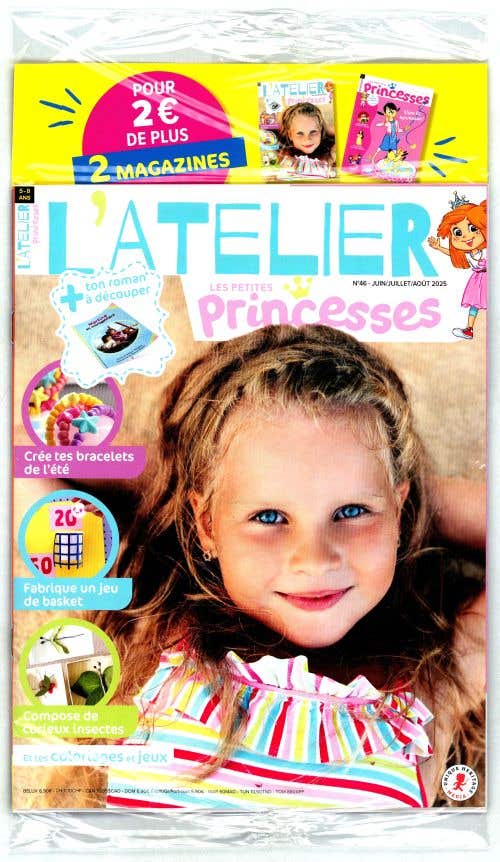 L'atelier LES Petites Princesses N46 -juin-juillet-aout 2025