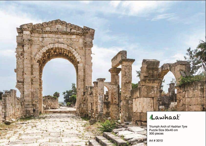 Triumph Arch Of Hadrian Tyre Puzzle