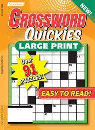 A360 - Crossword Quickies Large Print Puzzles Issue 53/2025