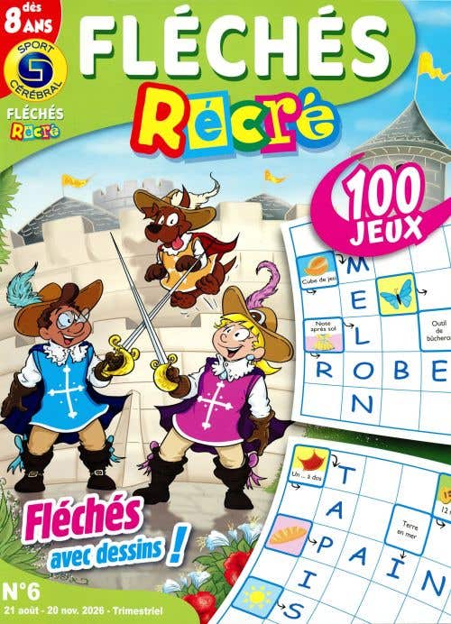 Sc Fleches Recres Avec Dessins! DES 8 Ans N6