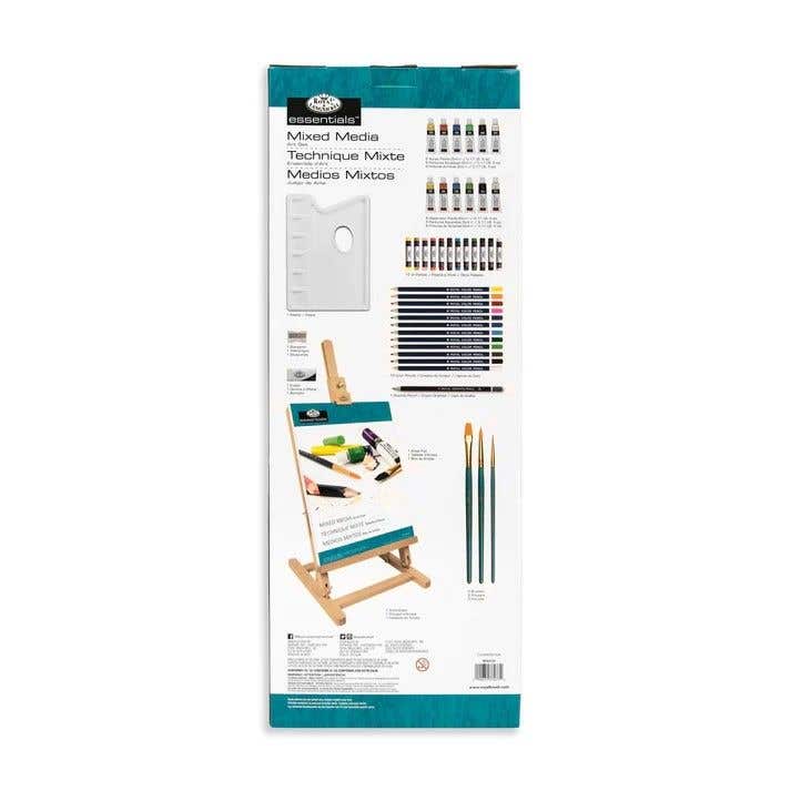Table Easel Mixed Media Set 45pc