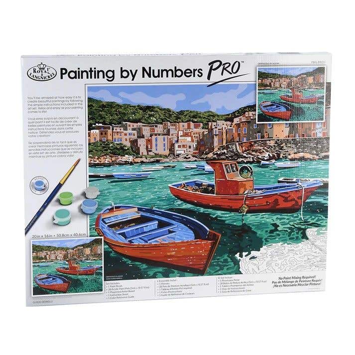 Royal Brush Crepuscolo In Laguna Project Paint-by-number Kit