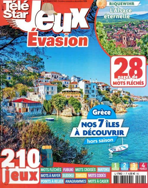Tele Star Jeux Evasion Force 1 2 3 4 N7