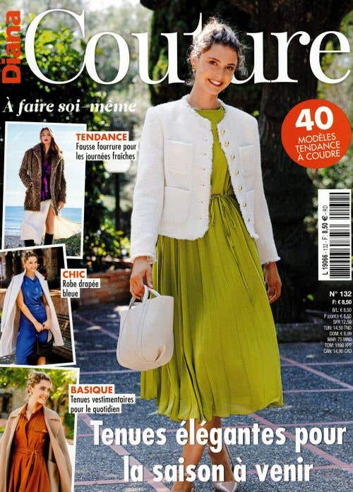 Diana Couture N132 - Tenues Elegantes Pour LA Saison A Venir