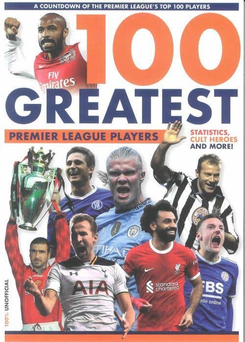 100 Greatest Premier League Players 1st Edition