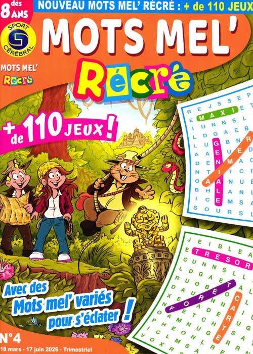 Sc Mots Mel Recre DES 8 Ans N5