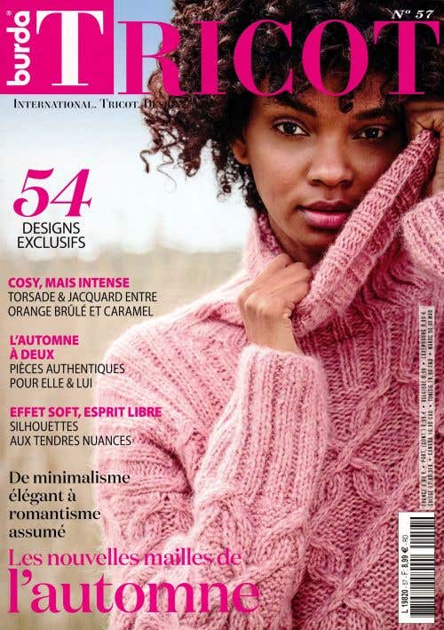 Burda Tricot N57 - LES Nouvelles Mailles DE L'automne