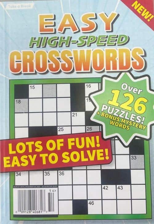 A360 - Easy High Speed Crosswords