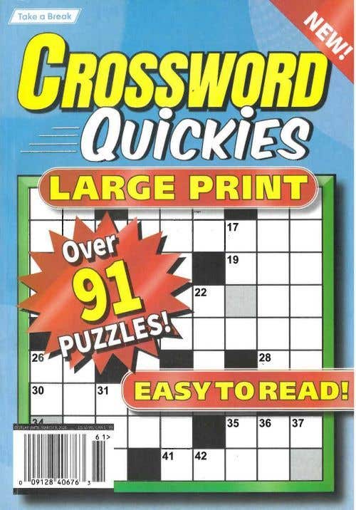 Crossword Quickies Large Print Issue 61-/march 2026