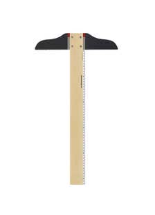 T-square Woodarc With Marking 30" - 75cm