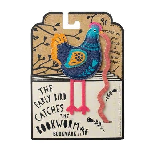 The Early Bird Bookmark - Chicken