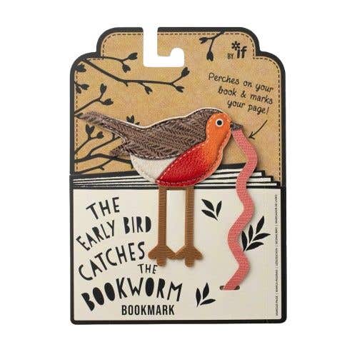 The Early Bird Bookmark - Robin