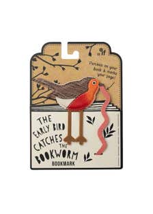 The Early Bird Bookmark - Robin