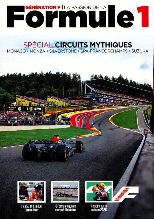 Generation F - Formule 1 Special Circuits Mythiques