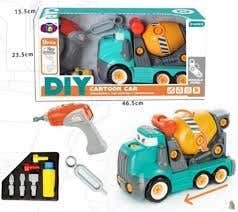 Electric Assembling- Diy Cement Mixer Truck