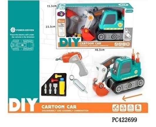 Electric Assembling- Diy Excavator