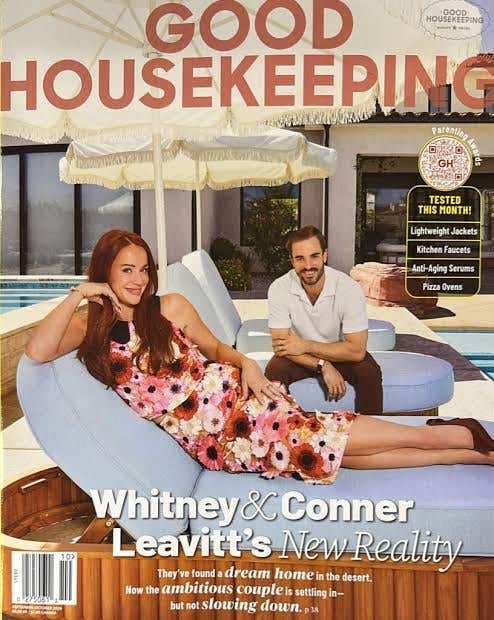 Good Housekeeping Issue Of September/october 2026 - Whitney & Coner Leavitt's
