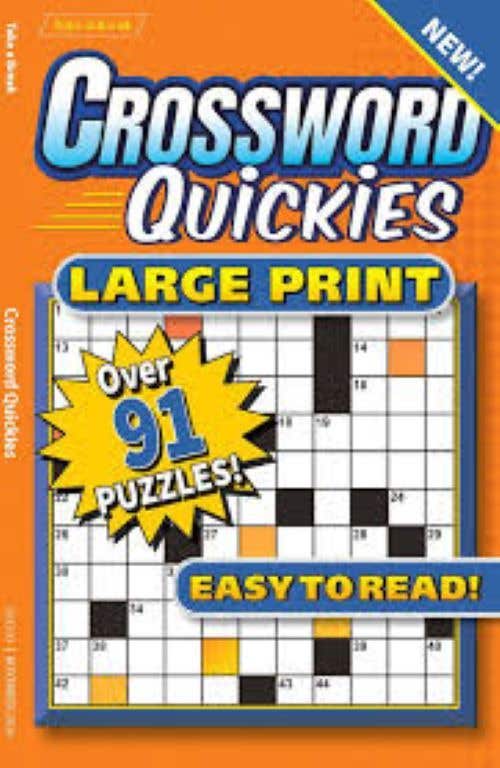 Crossword Quickies Large Print Issue Of November 2026