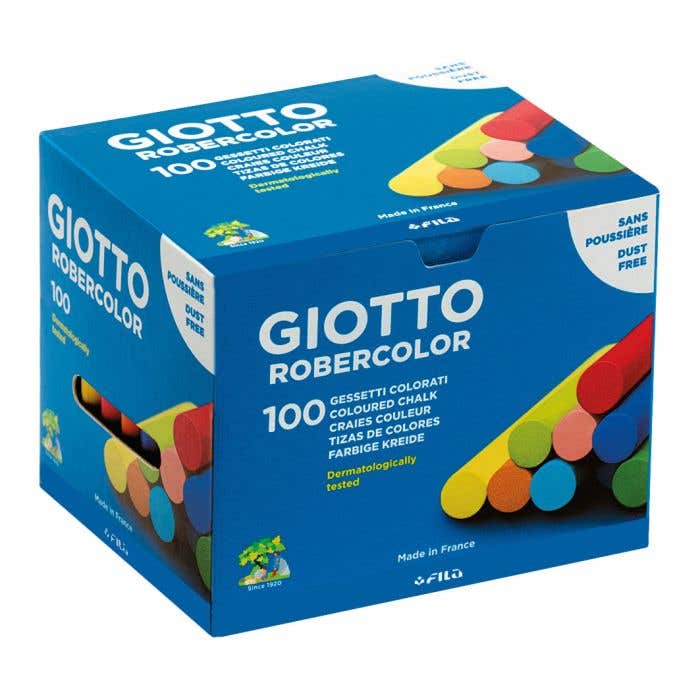 Giotto Colored Chalk 100 Pcs/pack