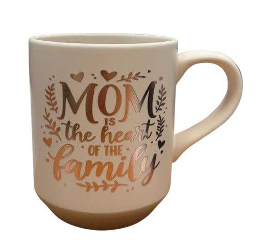 Mother Day Mug (mom Is The Heart Of The Family)