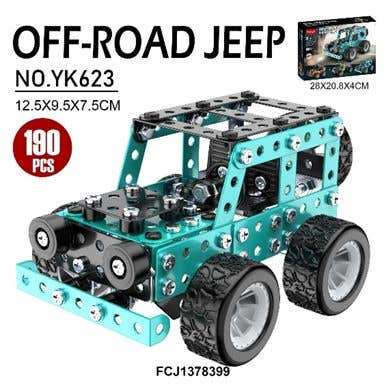 Puzzle Metal Assembly Off-road Jeep