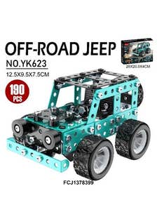 Puzzle Metal Assembly Off-road Jeep