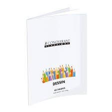 Cahier Dessin Pp 24x32 Conquerant 48 Pages 120g