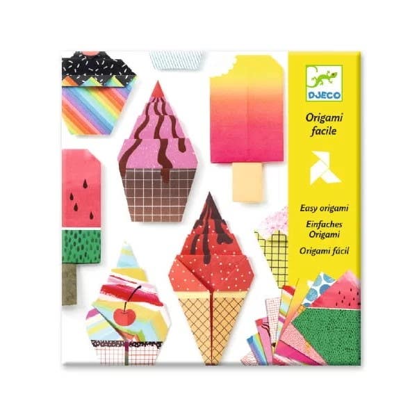 Djeco Origami Sweet Treats 20x20cm 24 Sheets/pack