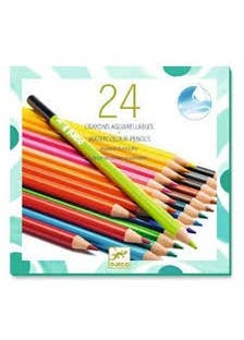 24 Watercolour Pencils