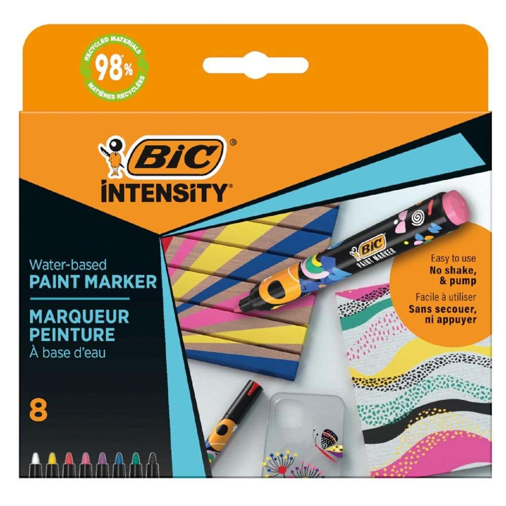 Bic Paint Marker Box Of 8 Assorted Colors