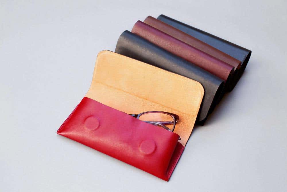 Lal Eyeglass Case (navy Blue)