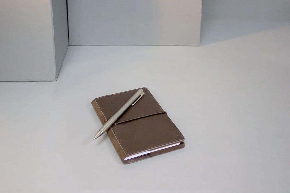 Alef Small Notebook (brown)