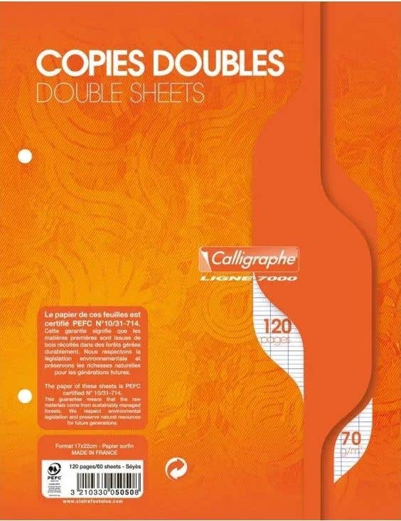 Binder Refill Paper Perforated Single Sheet Seyes 120 Pages 70g 17*22