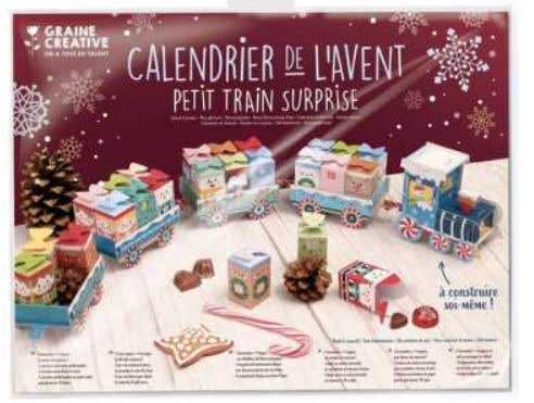 Calendrier DE L'avent Petit Train Surprise