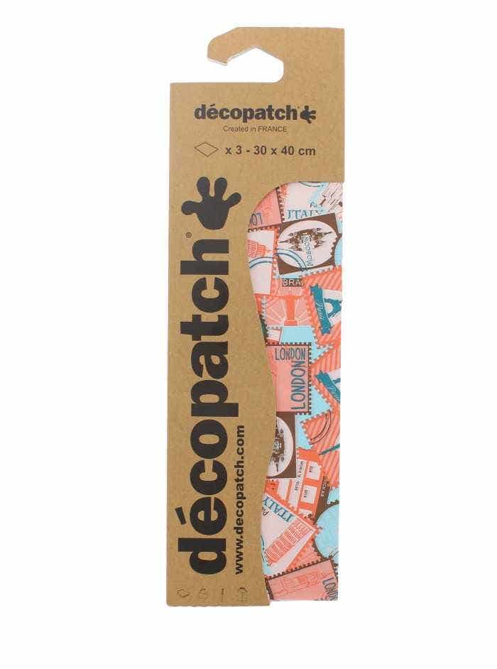 Decopatch Paper 3pcs 30x40 Cm City
