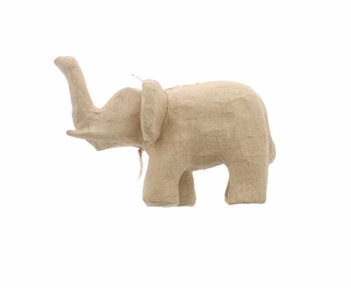 Cardboard Elephant 21x17x12 Cm